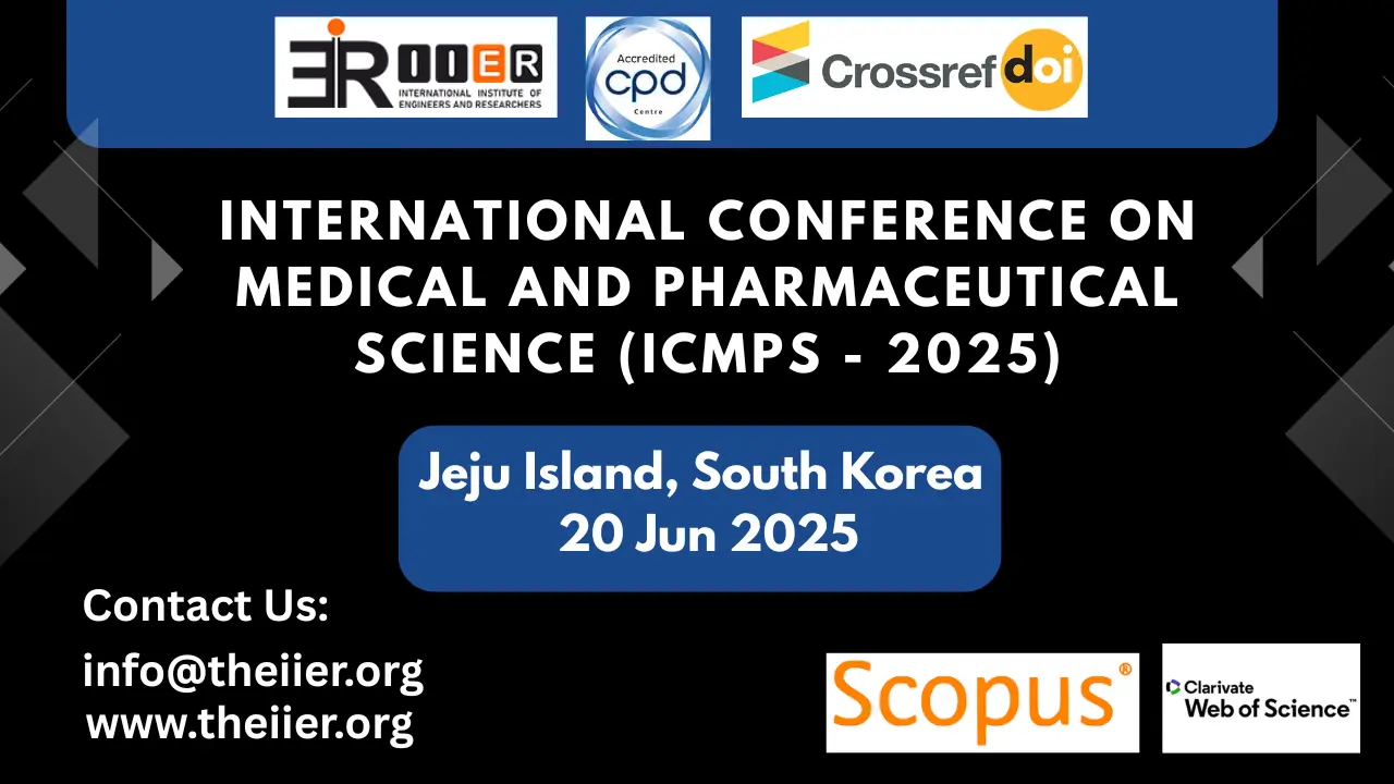 Medical and Pharmaceutical Science Conference in South Korea
